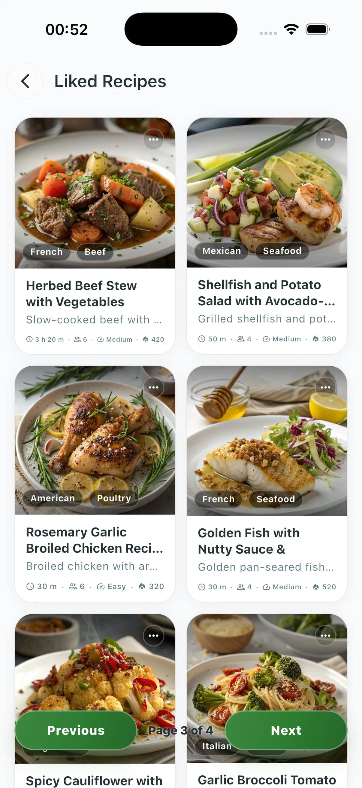 Discover authentic recipes — ChefSphere recipes on iPhone — authentic world recipes in the real app