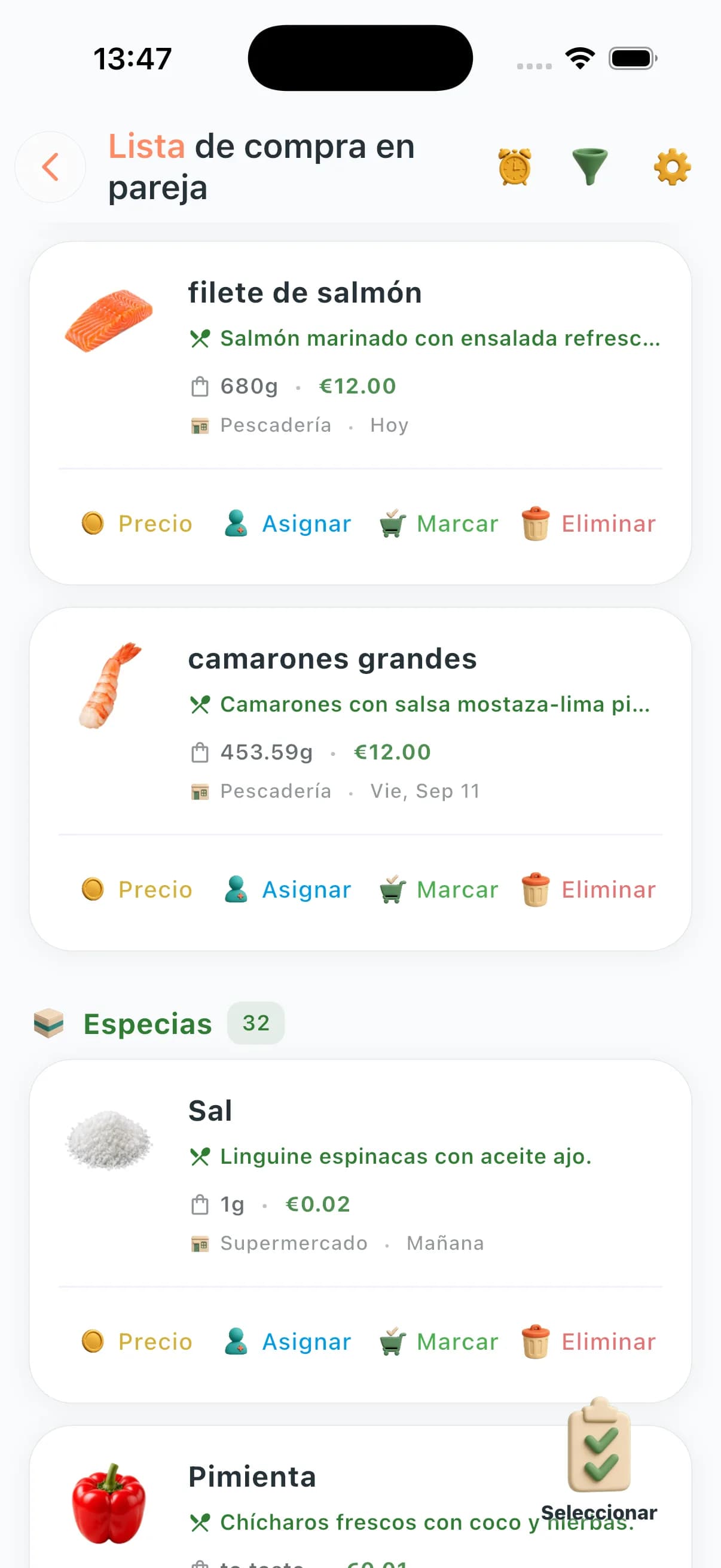Precios comunitarios