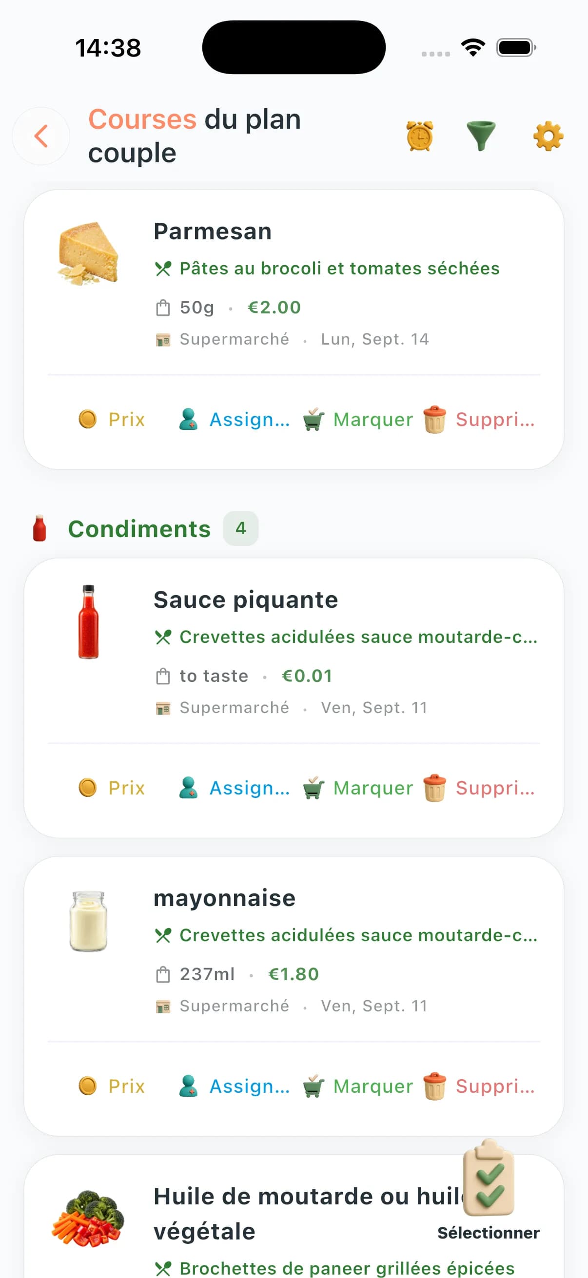 Tapez pour cocher, ou parlez à l’IA