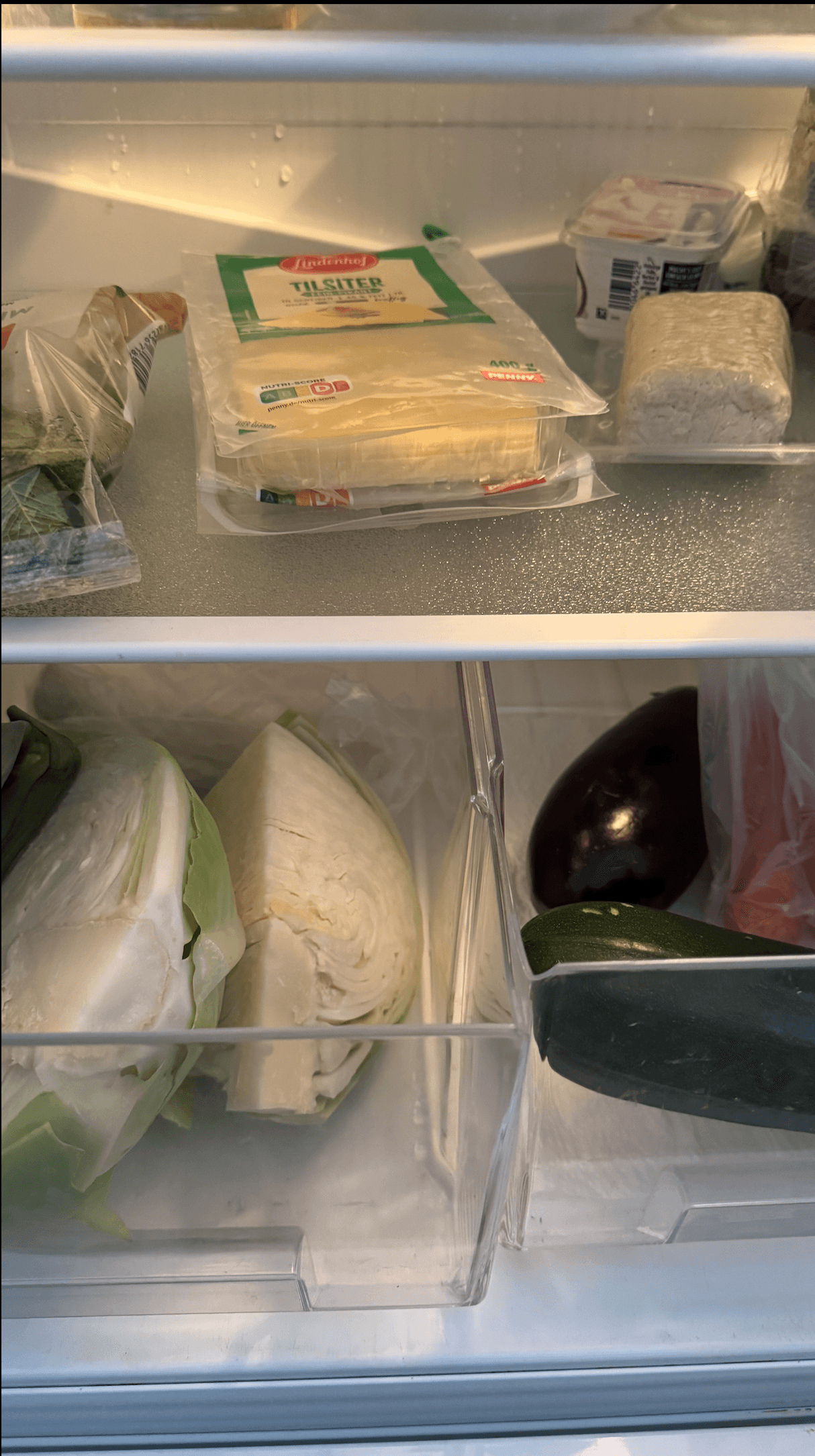 Fridge contents