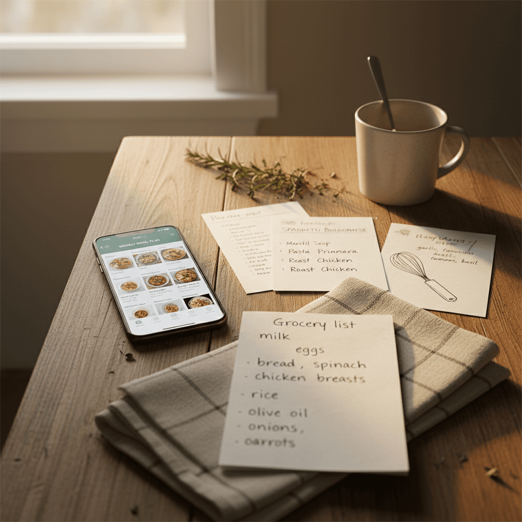 Every meal-planning corner of ChefSphere — one map — Map of ChefSphere content hubs — meal plans, recipes, community and kitchen tools for everyday home cooks