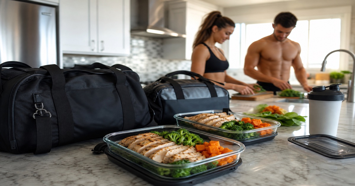 High-Protein Meals for Two: Get a Summer Body Together — prep and portions detail