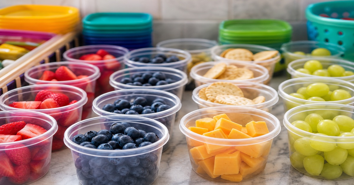 Summer Meal Plan for Kids: Stop the All-Day "I'm Hungry" — prep and portions detail