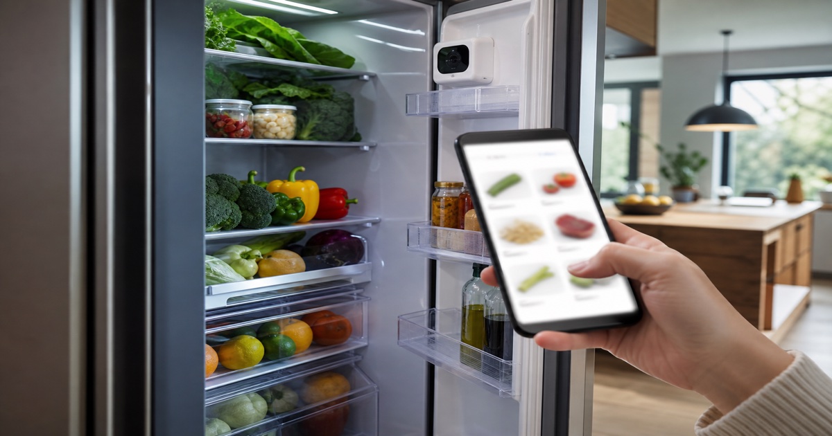 Fridge Scanner Apps & Vision AI: How ChefSphere Turns Photos Into Dinner Plans — in-kitchen scene