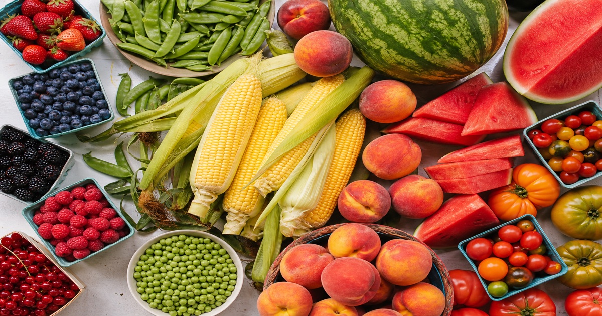 What's in Season Summer 2026 + Month-by-Month Plan — in-kitchen scene